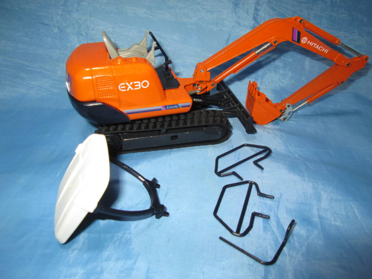 HITACHI EX30 ミニショベル 模型 3台セット Landy KID メルカリ EX30編