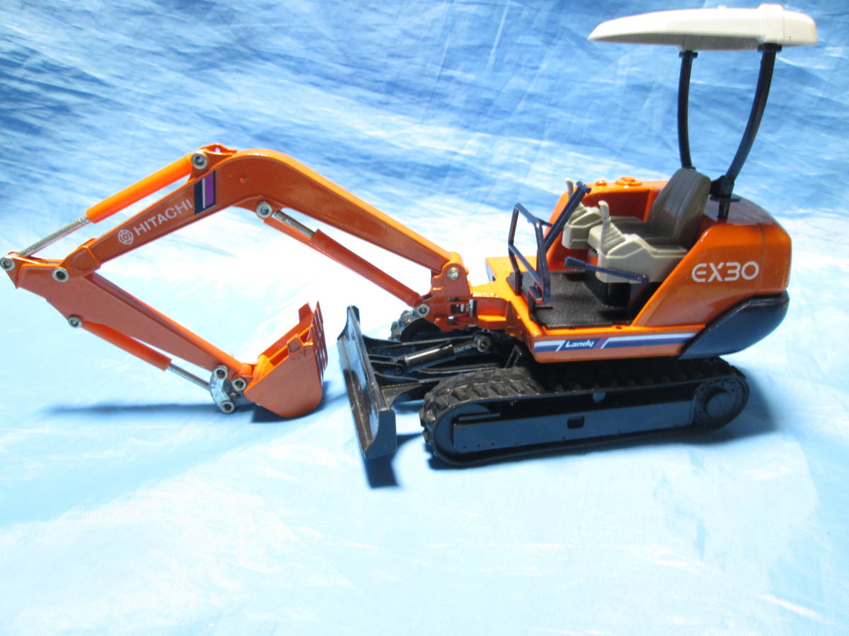 HITACHI EX30 ミニショベル 模型 3台セット Landy KID メルカリ EX30編