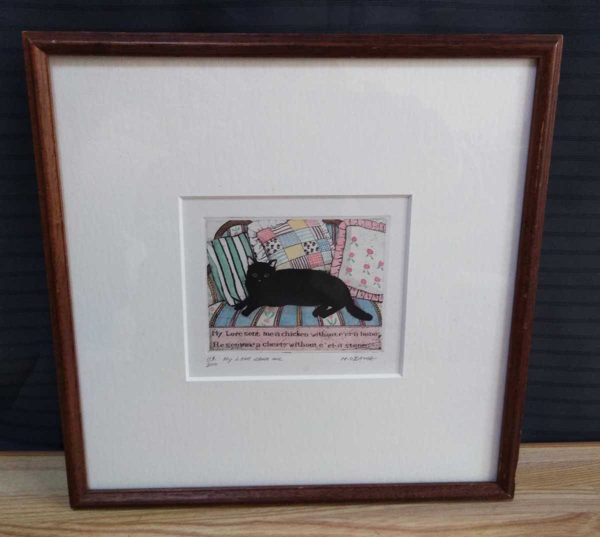 新品，限定セール 小澤摩純 版画 絵サイズ約10㎝&times;8㎝ 額約26㎝&times;26㎝ 絵画 M.OZAWA(その他)｜売買されたオークション情報、yahooの商品情報をアーカイブ公開 - オークファン その他