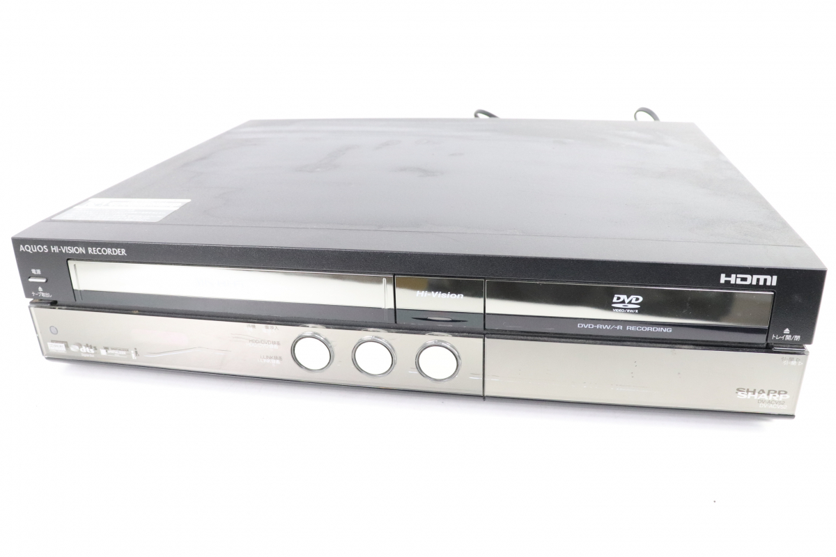 ト葛】 シャープ SHARP HDD/DVDレコーダー VHS一体型HDDレコーダー DV