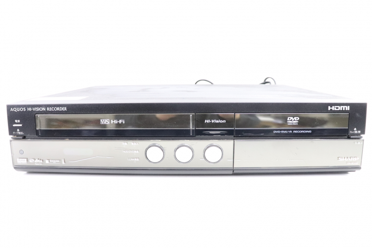 ト葛】 シャープ SHARP HDD/DVDレコーダー VHS一体型HDDレコーダー DV