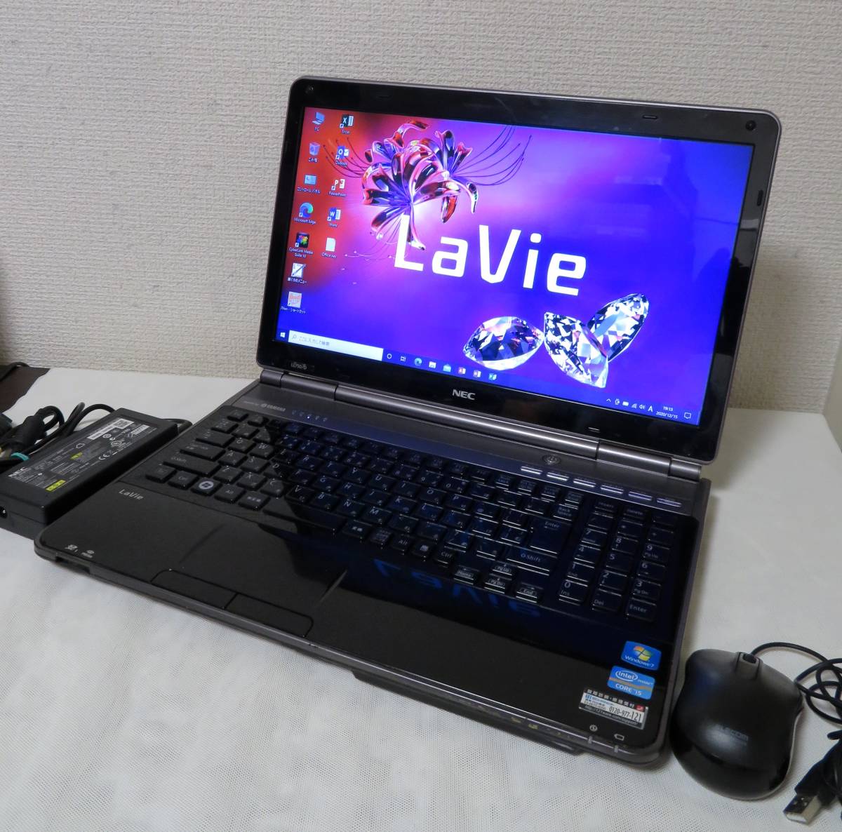 最新 Windows10/ブルーレイ/オフィス2019/高性能 第2世代Corei5-2410M