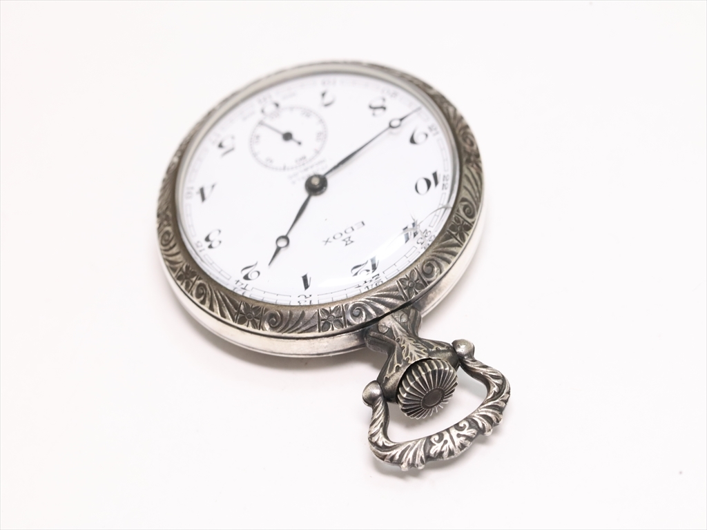 EDOX エドックス アナログ 手巻き 懐中時計 17石 ヴィンテージ レトロ 日本激安ネット通販 1円☆稼働品【エドックス】懐中時計 手巻き 17石