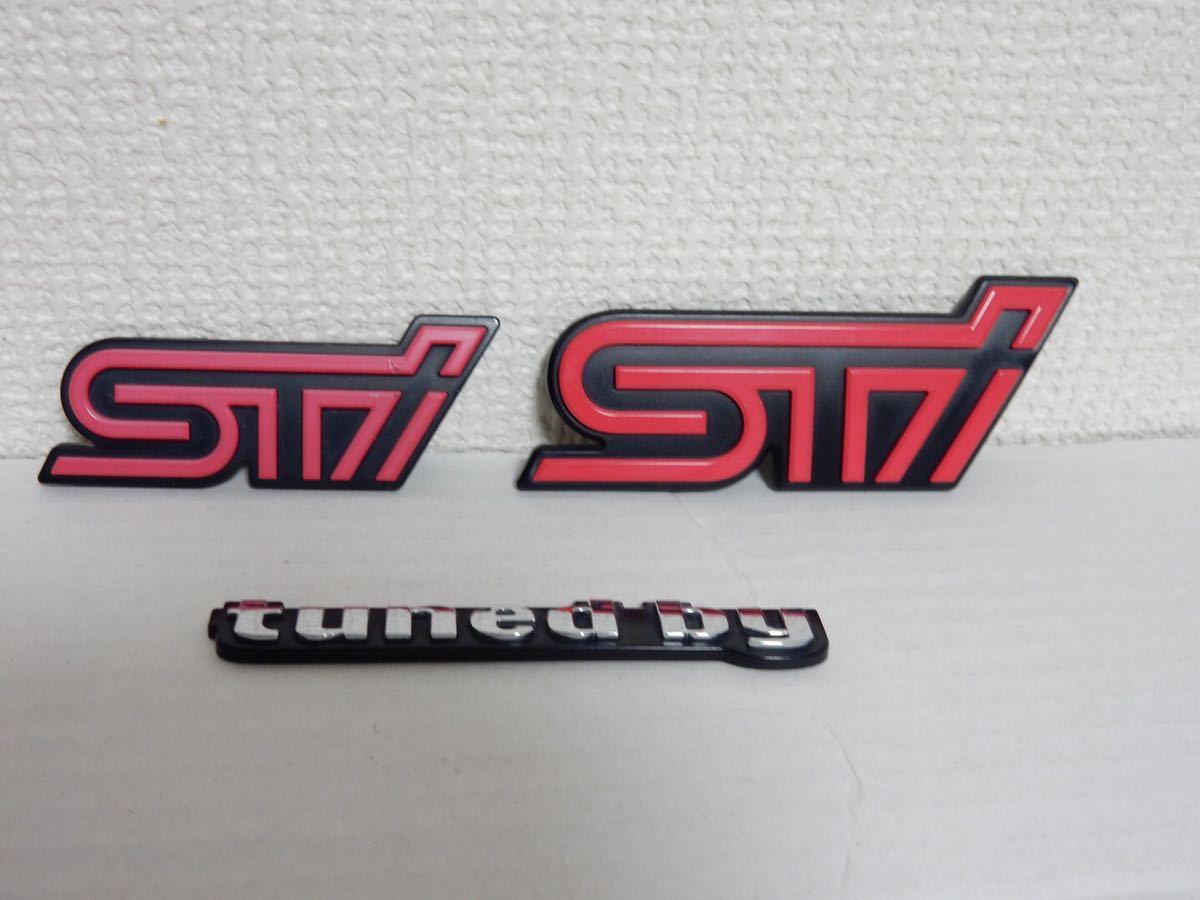 by tuned STI レガシィ スバル エンブレム BP5⁄BL5 GDBリア用 