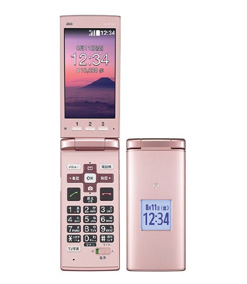 au KYF36 ピンク【安心保証】 au KYF36 ピンク ガラケー かんたん