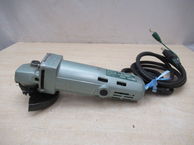 【限定セール，得価】 JT4659 日立 HITACHI 100mm ディスクグラインダー G10SB1(ディスクグラインダー)｜売買されたオークション情報、yahooの商品情報をアーカイブ公開 - オークファン ディスクグラインダー