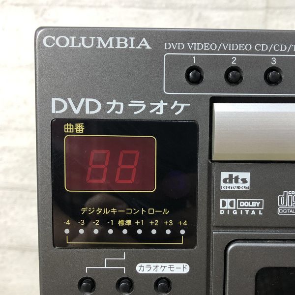 ○ DENON デノン COLUMBIA コロムビア DVDカラオケ CDV-500 本体のみ