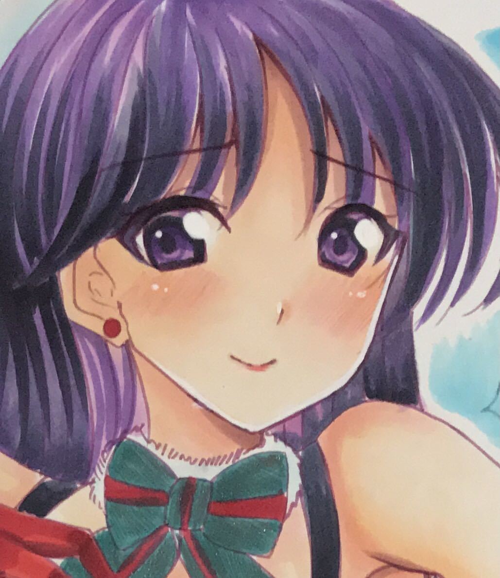 手描きイラスト セーラーマーズ 火野レイ クリスマス 手描きイラスト 売買されたオークション情報 Yahooの商品情報をアーカイブ公開 オークファン Aucfan Com