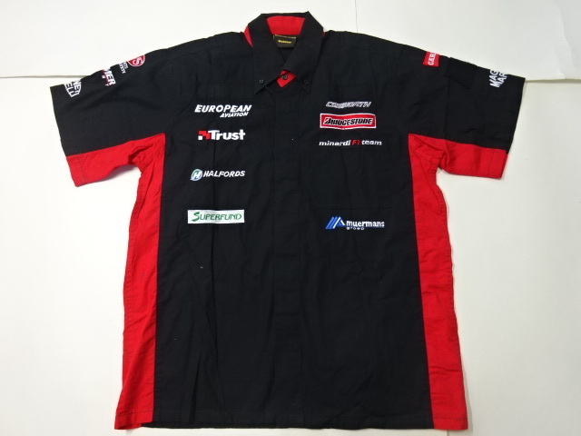 SALE，限定セール 1219 ミナルディ minardi F1 team 半袖シャツ M(F1)｜売買されたオークション情報、yahooの商品情報をアーカイブ公開 - オークファン F1