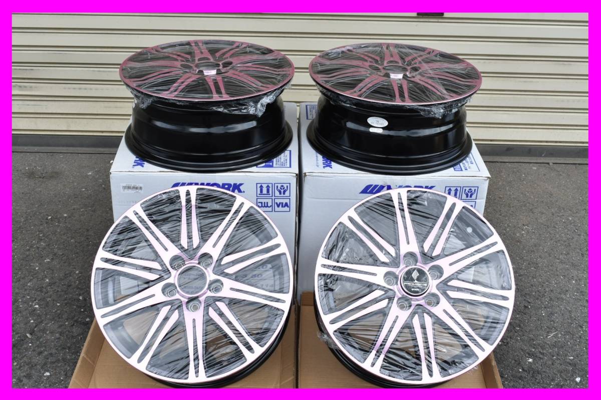 新品 未使用 WORK ワーク PROMISING STYLE S 15インチ ホイール 15×6J 