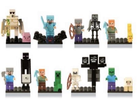 Lego レゴ互換 マインクラフト マイクラ ミニフィグ 人形セット 関連グッズ 売買されたオークション情報 Yahooの商品情報をアーカイブ公開 オークファン Aucfan Com