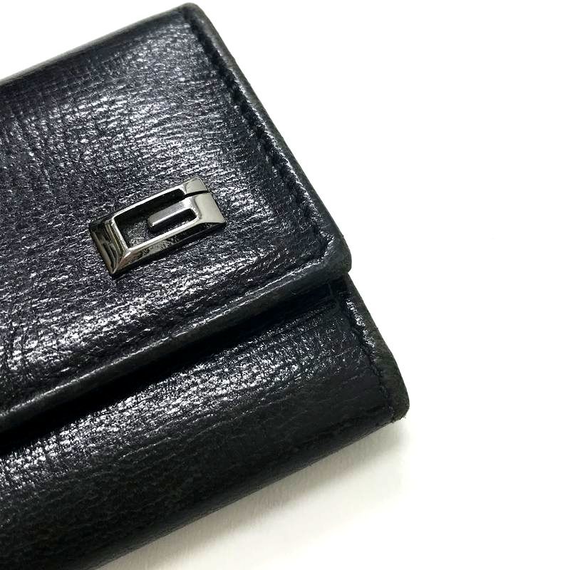 1円スタート】正規品 GUCCI グッチ P.CHIAVI SEAN レザー Gロゴ 6連