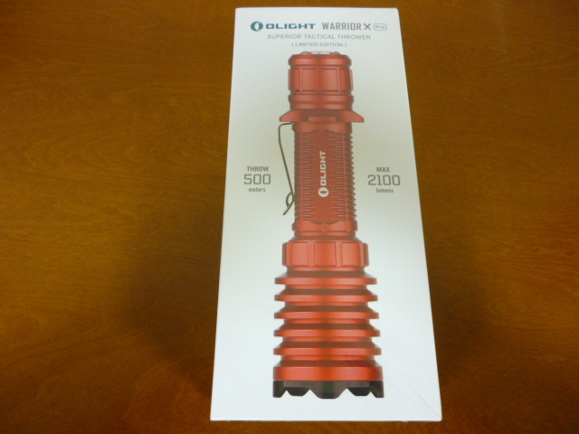 100%新品，定番 100円スタート OLIGHT Warrior X Pro レッド オマケ有(オーライト)｜売買されたオークション情報、yahooの商品情報をアーカイブ公開 - オークファン オーライト