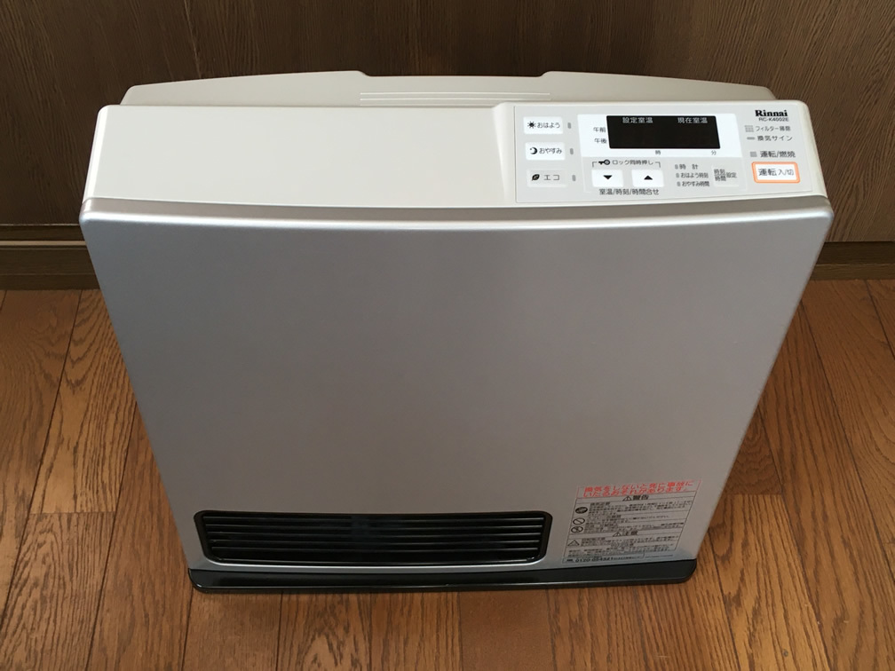 Rinnai リンナイ ガスファンヒーター RC-K4002E-1 都市ガスファン