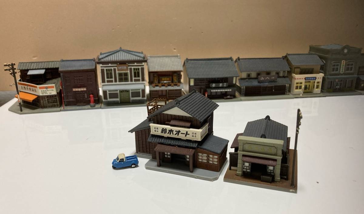 三丁目の夕日をテーマに昭和の町並シリーズ（トミーテックジオコレ）全