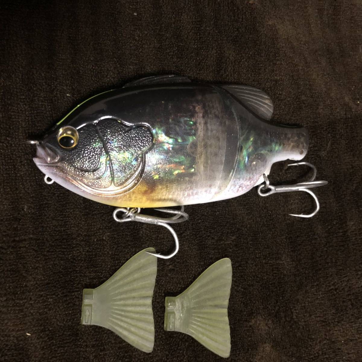 【低価，正規品】 1円スタート イマカツ ギルロイド 2.6ozクラス #633 3D琵琶湖グラスギル クリスタルブラックシェル(ビッグベイト)｜売買されたオークション情報、yahooの商品情報をアーカイブ公開 - オークファ 淡水