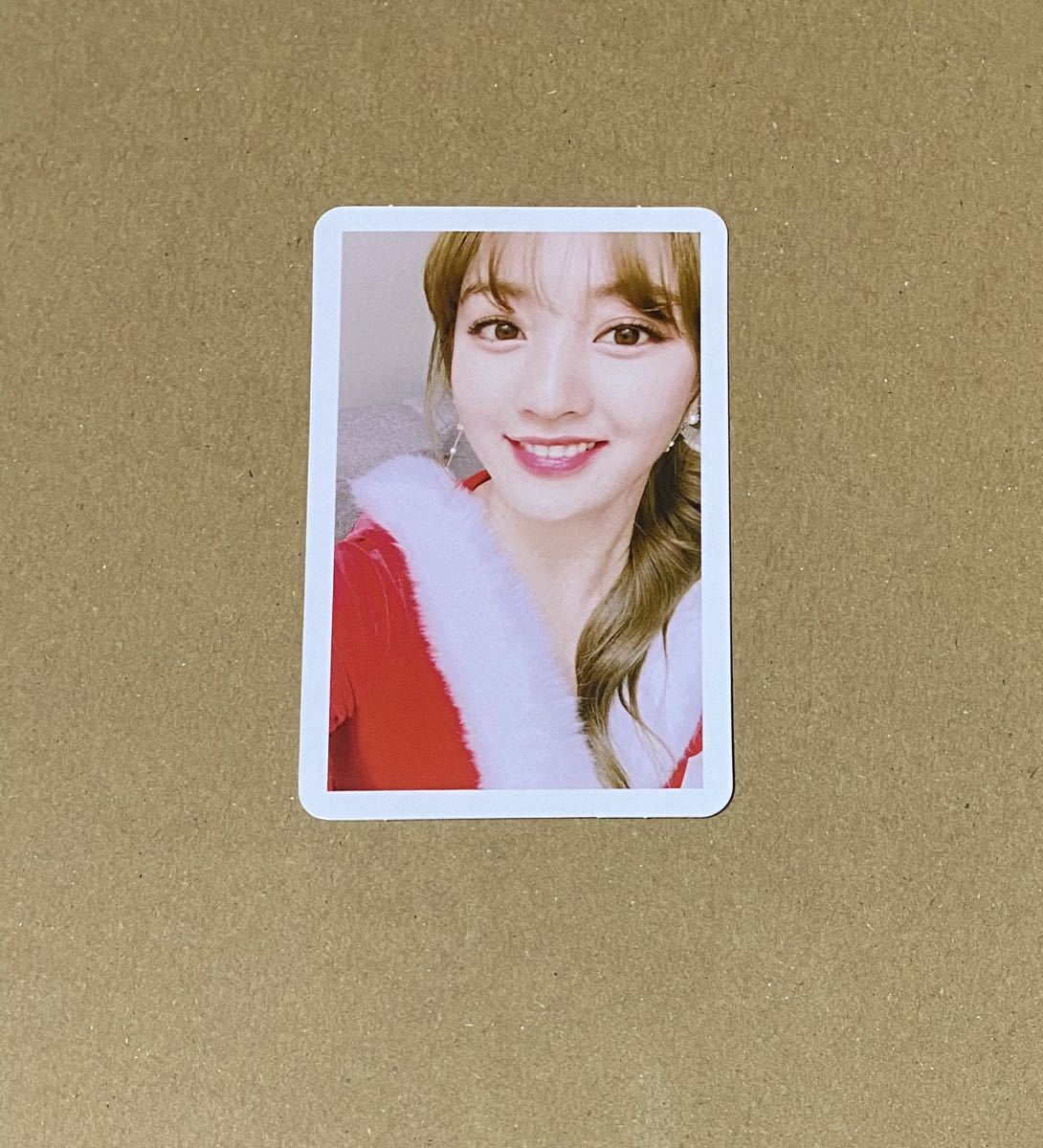 TWICE ジヒョ CD TWICEcoaster ： LANE1 Christmas Edition 封入特典 トレカ クリスマス
