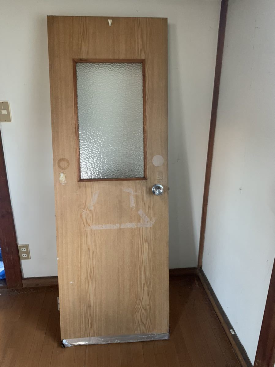 【今月限り！】 引戸 引き取り 1枚 古屋 アンティーク リフォーム 扉 東京 横60×高さ173.5cm×厚さ3cm 引き取り複数枚値引き_1