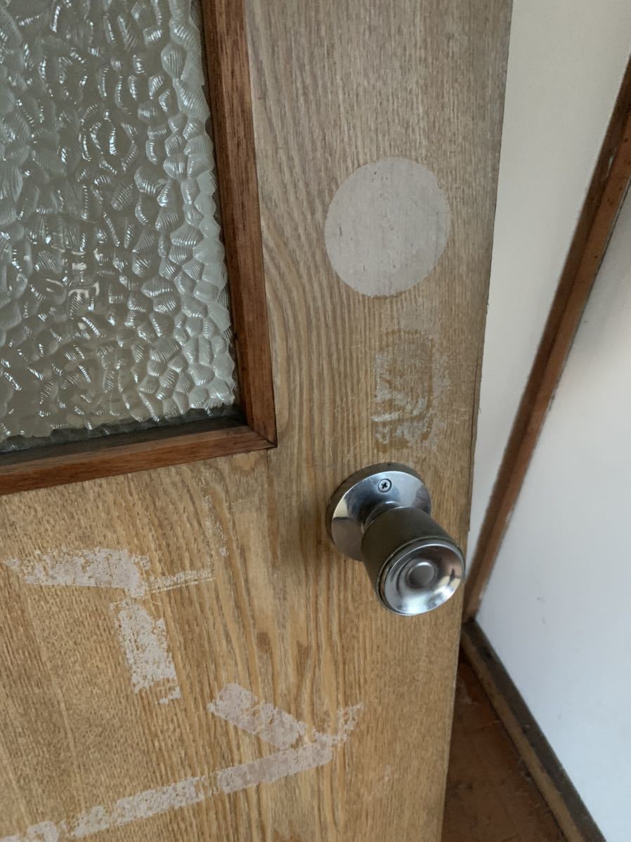 【今月限り！】 引戸 引き取り 1枚 古屋 アンティーク リフォーム 扉 東京 横60×高さ173.5cm×厚さ3cm 引き取り複数枚値引き_6