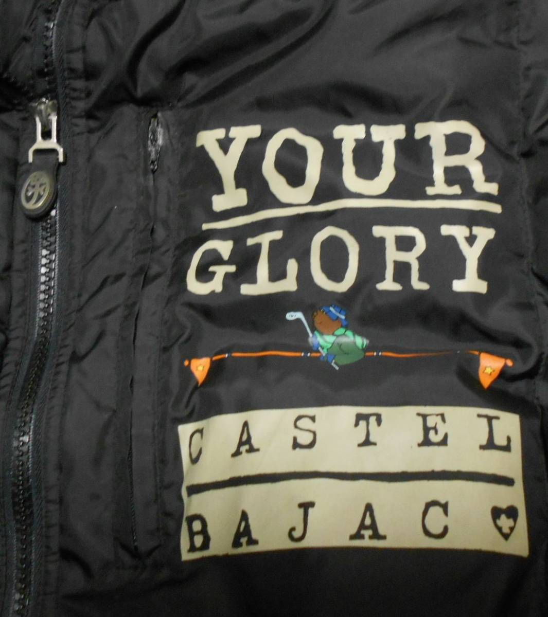 カステルバジャック【Castelbajac】black 2way ダウンジャケット（4
