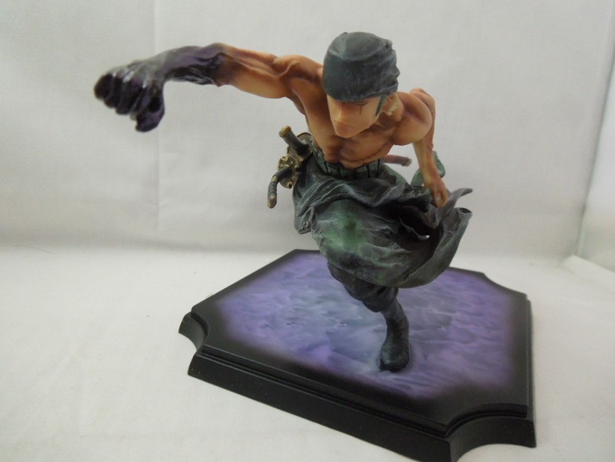 Te 07 80サイズ One Piece ワンピース フィギュア ゾロ 武装色の覇気 本体のみ ロロノア ゾロ 売買されたオークション情報 Yahooの商品情報をアーカイブ公開 オークファン Aucfan Com