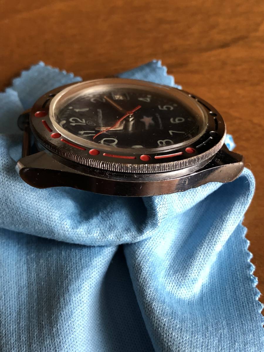 レア 1960-70年代 旧ソ連軍 高官支給品 3AKA 手巻き式時計 VOSTOK 