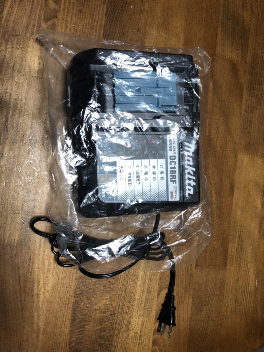 新品 未使用品マキタ makita 急速充電器 DC18RF USB端子付 14.4v-18v _1