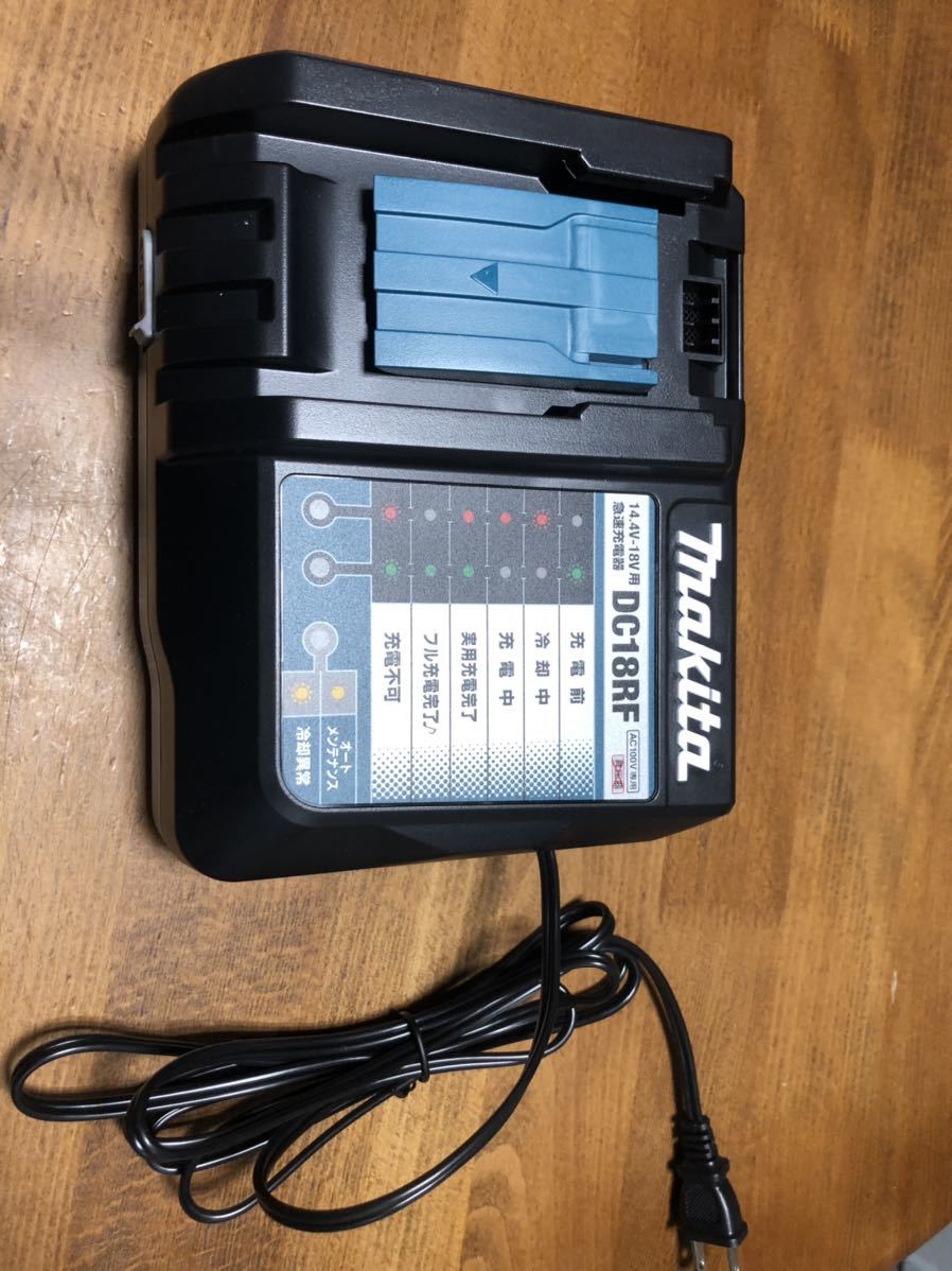 新品 未使用品マキタ makita 急速充電器 DC18RF USB端子付 14.4v-18v _2