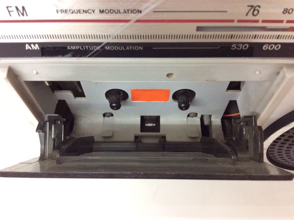 昭和レトロ 当時物 【 SANYO MR-G306 】 サンヨー ラジカセ RADIO