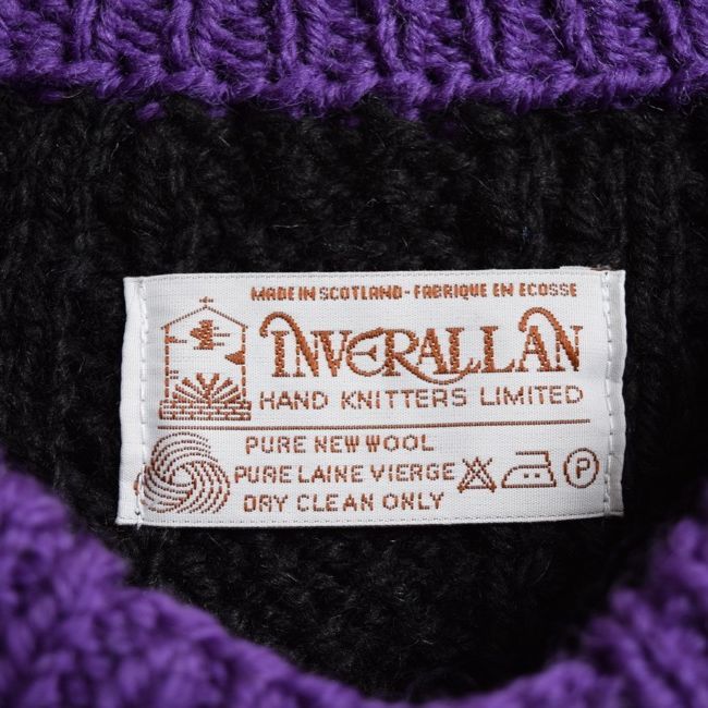 INVERALLAN インバーアラン 4A ウールニット カーディガン
