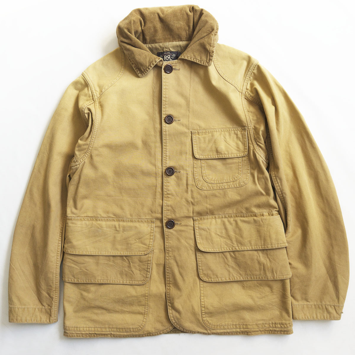 【美品】RRL 【ハンティングジャケット】S カバーオール ラルフローレン 2102053