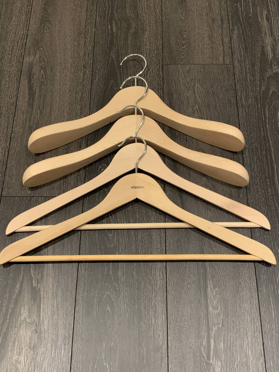 visvim木製　ハンガー　ビズビム　ヴィズビム　小物　ウッドハンガー visvim 小売 木製 ウッドハンガー ハンガー ビズビム ヴィズビム