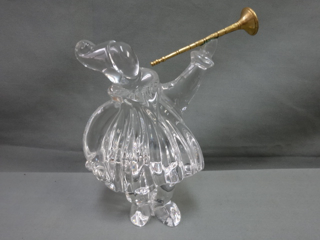 1円~【USED】バカラ Baccarat ラッパを吹くピエロ マスカレード