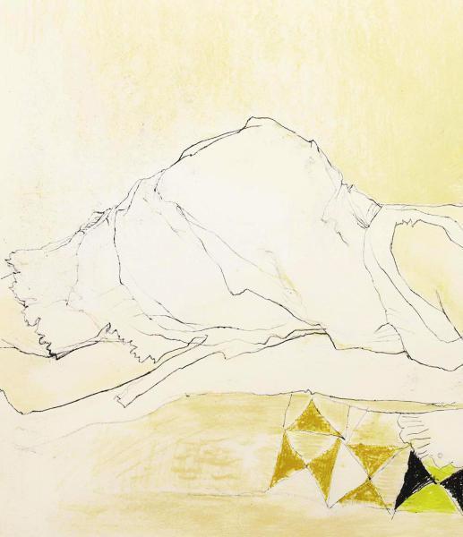 ジャン ジャンセン ひし形のタペストリー リトグラフ ジャン ジャンセン ひし形のタペストリー リトグラフ