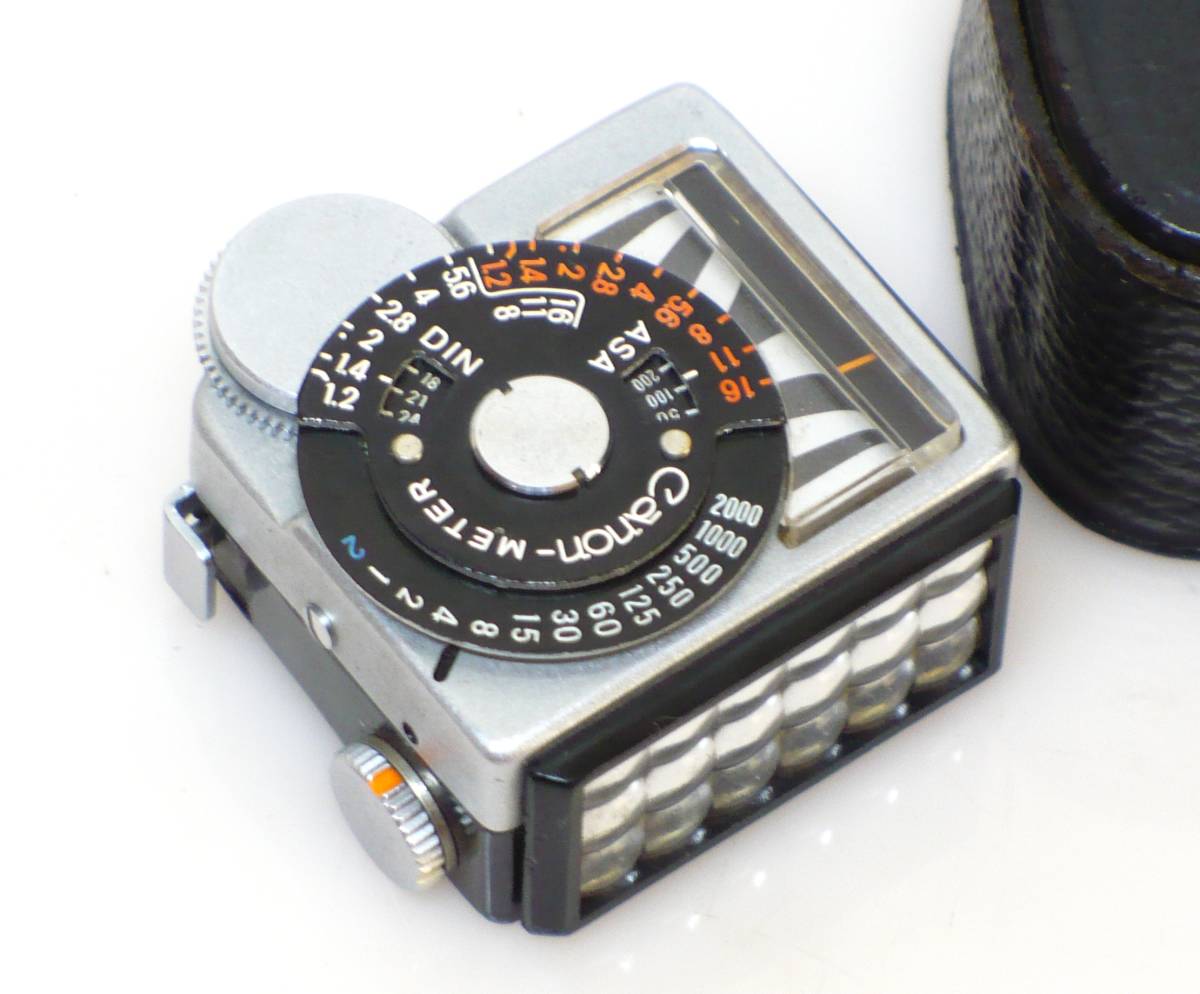 Canon-METER キャノン メーター Canonflex用外付け 露出計 動作 良好(キヤノン)｜売買されたオークション情報、yahoo ...