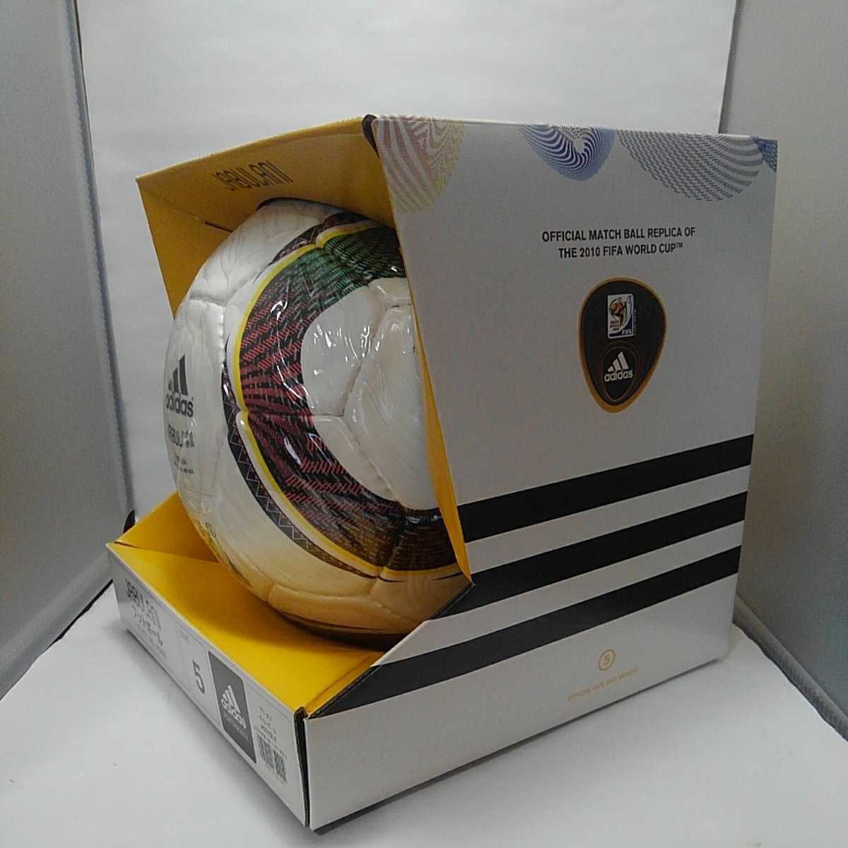 Adidas サッカーボール 10ワールドカップ試合球 レプリカ 5号 ジャブラニ Jabulani アディダス As523lu 5号 売買されたオークション情報 Yahooの商品情報をアーカイブ公開 オークファン Aucfan Com