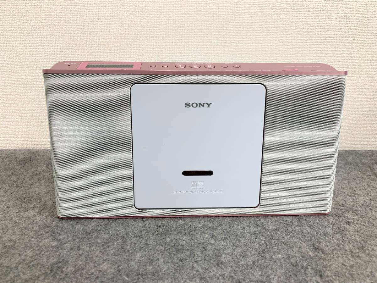 ZS-E80 語学学習機能 ソニー CDラジオ リスニング ピンク 【公式通販】
