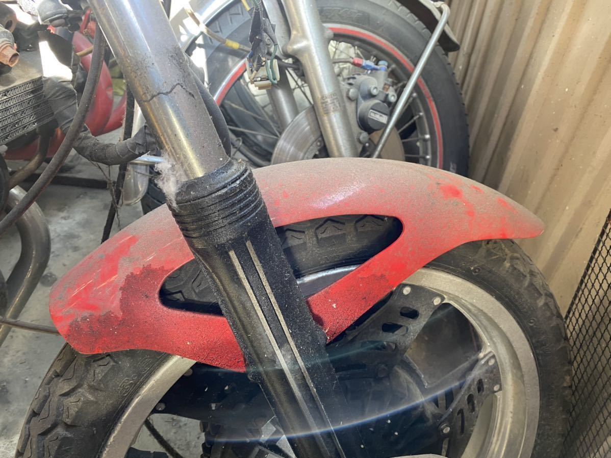 当時物 CBX400F セレクト BEET フロント ショート フェンダー CBX550F