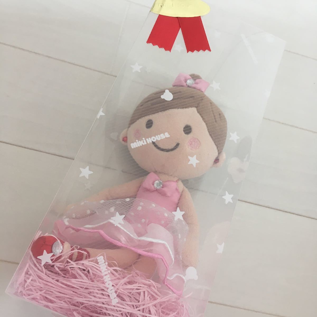 ミキハウス 人形 ぬいぐるみ バレリーナ リーナ(ミキハウス)｜売買され