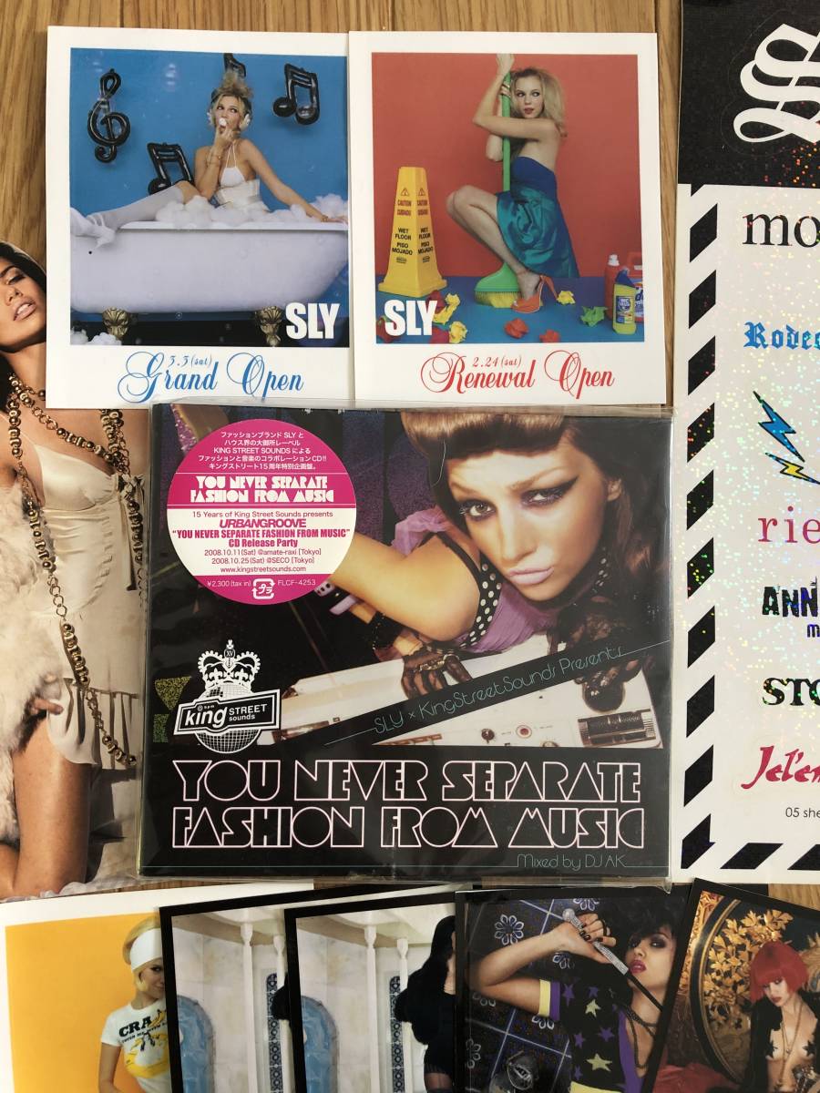 Sly King Street Soundsコラボ音楽cd ステッカーフライヤーノベルティー等ハウス音楽店舗bgm蜷川実花佐田真由美梨花 スライ 売買されたオークション情報 Yahooの商品情報をアーカイブ公開 オークファン Aucfan Com