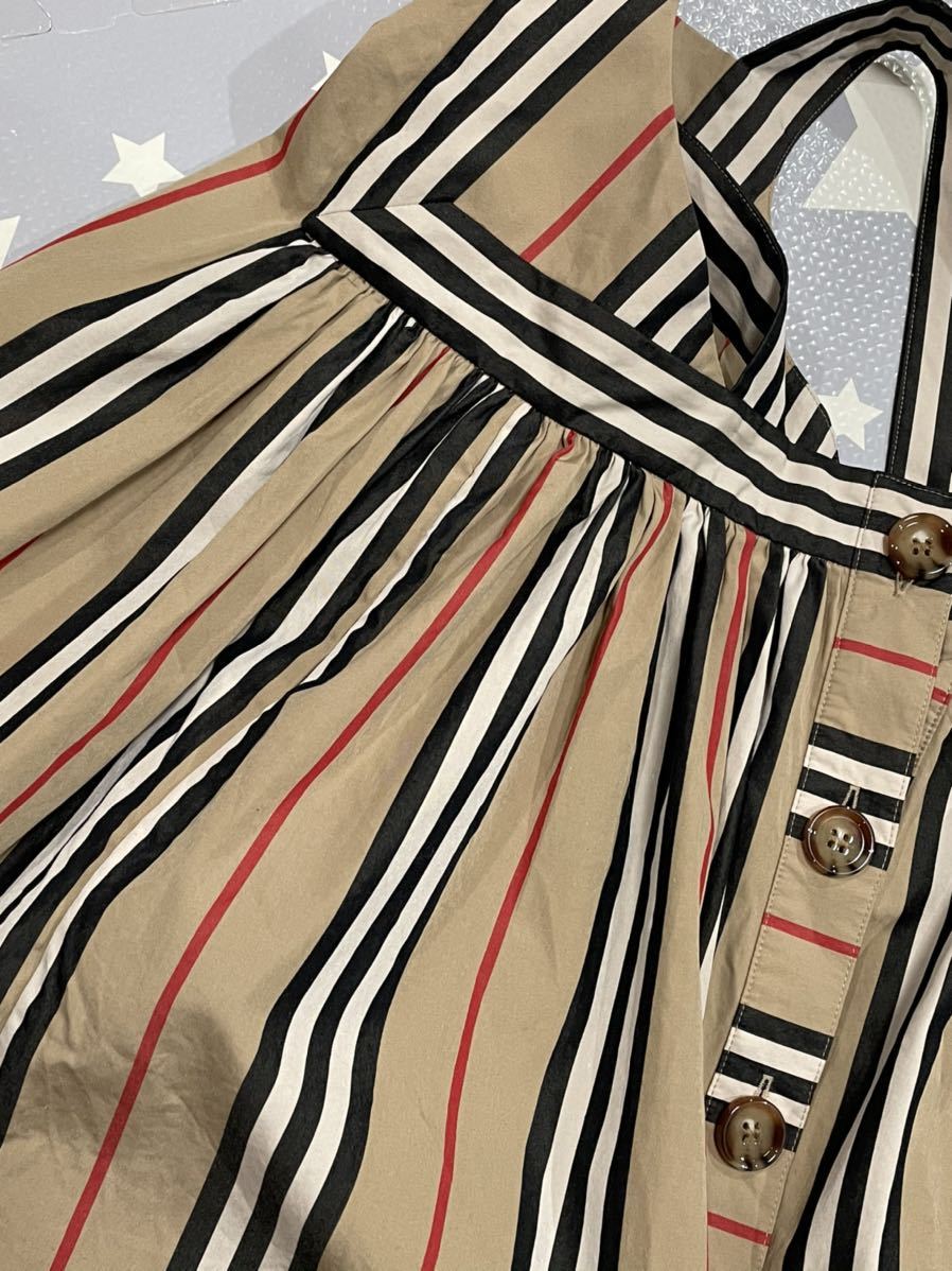 ☆BURBERRY children バーバリーチルドレン キッズ エプロンワンピース