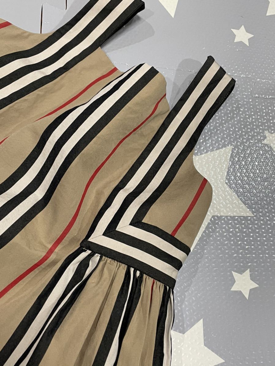 BURBERRY バーバリー チルドレン ハート ワンピース 2Y メガチェック バーバリーロンドン ノバチェック メガチェック ワンピース 半袖 160