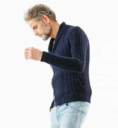 1PIU1UGUALE3 ローゲージニットカーディガン wjk AKM junhashimoto  