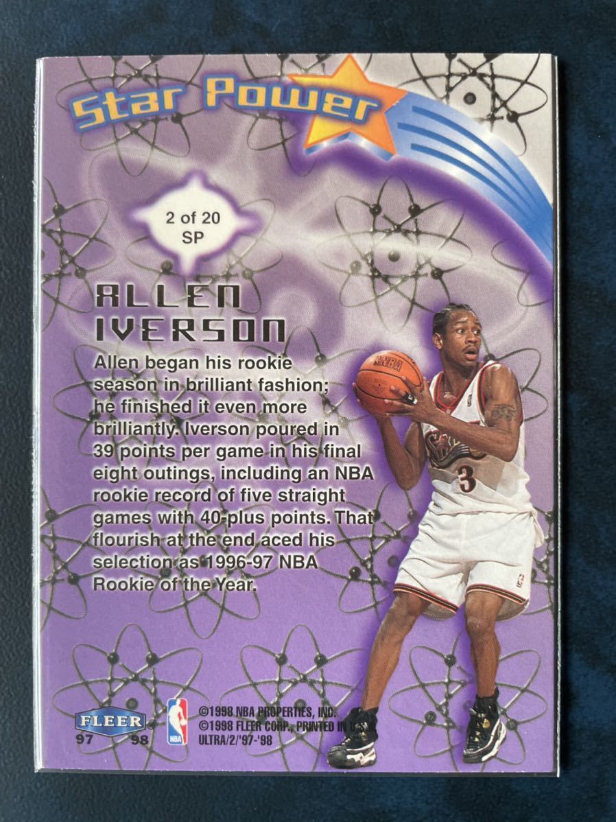 アレン アイバーソン カード Ultra 97 98 Fleer Allen Iverson 2of Sp シクサーズ Fleer Sky Box 売買されたオークション情報 Yahooの商品情報をアーカイブ公開 オークファン Aucfan Com