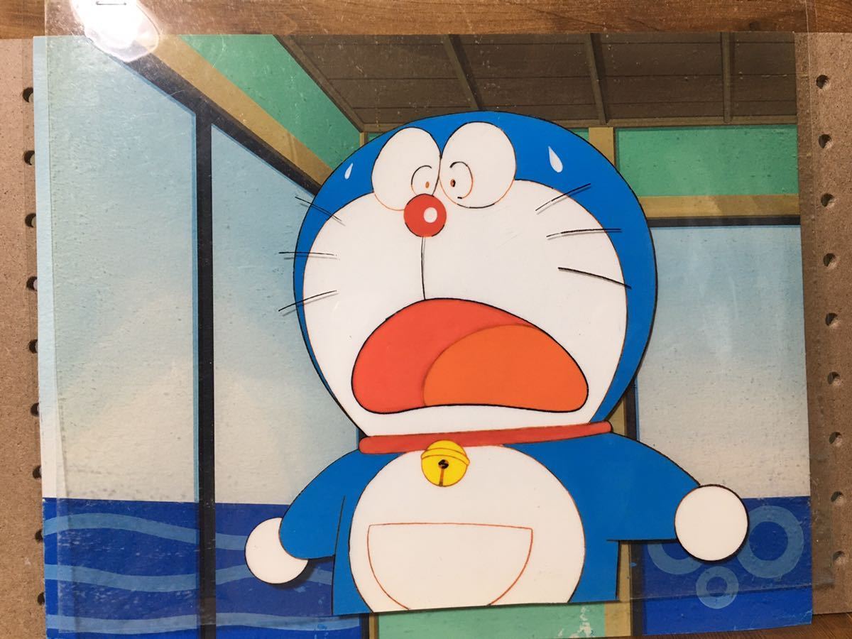 ドラえもん 直筆背景付 セル画 E2 ドラえもん 直筆背景付 セル画 E2