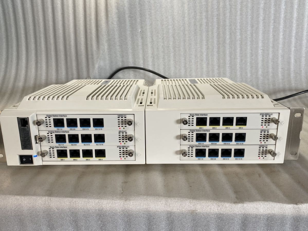 定番，新作 NEC ビジネスフォン IP3WW-3KSU-E1 主装置 / IP3D-3KSU-B1 主装置 計2台セット(NEC)｜売買されたオークション情報、yahooの商品情報をアーカイブ公開 - オークファン NEC
