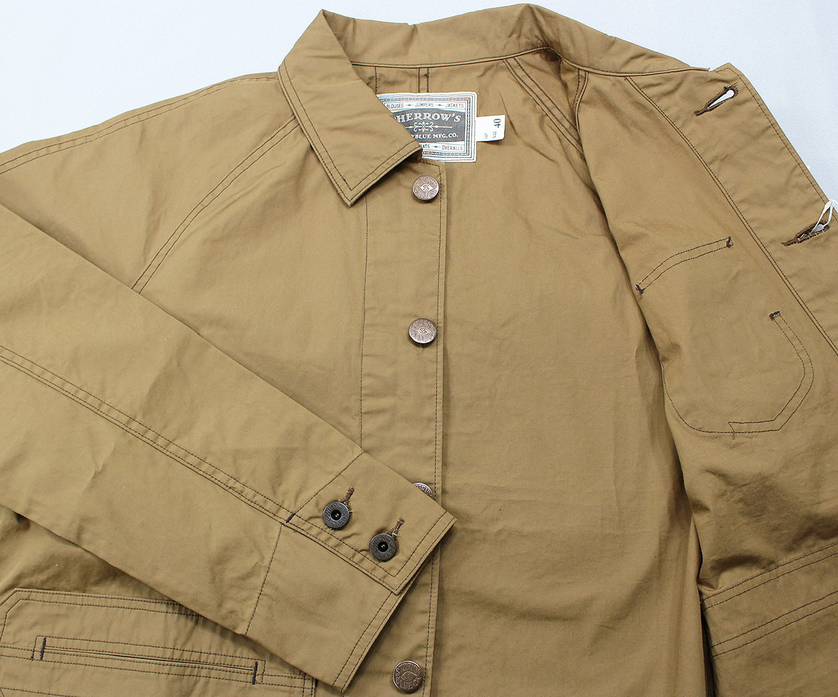 42 フェローズ　カバーオール　エンジニアジャケット Pherrow's】ミリタリー感満載のエンジニアジャケット | スマクロ二子