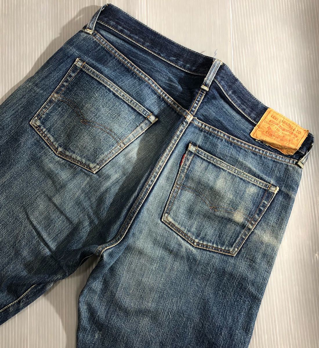 LVC LEVI'S リーバイス》激シブ色落ち 66モデル 501XX 501 ダブル