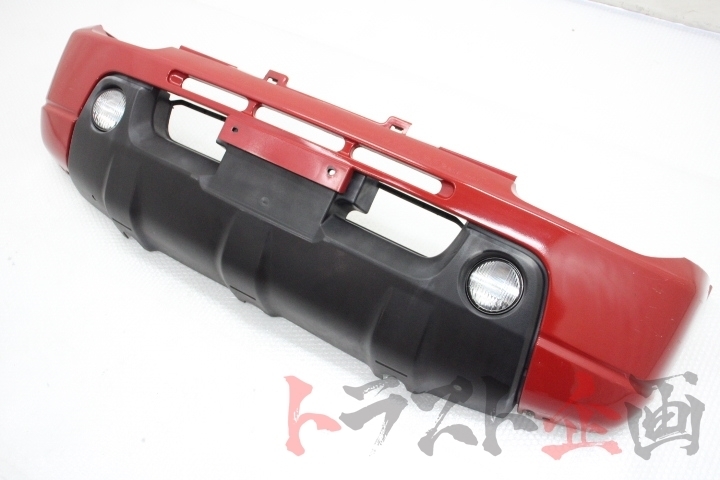 5548106 純正 フロントバンパー フォグ付き ジムニー XC JB23W(1型) トラスト企画 U 1