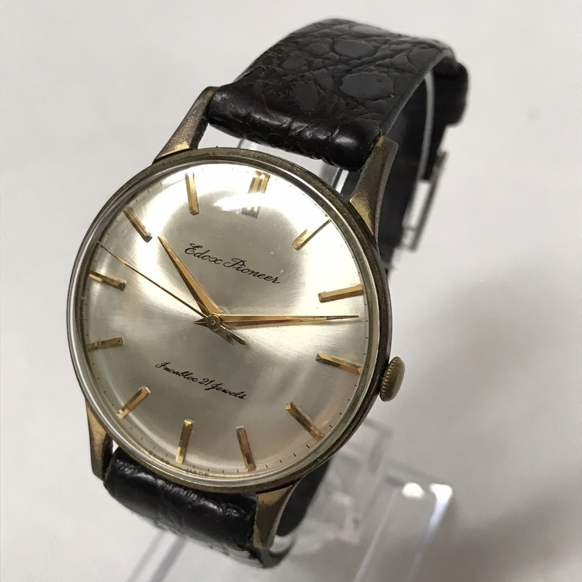 珍品 Edox社 エラウォッチ アンティーク アールデコ 彫刻 フランス ドイツ メルカリ